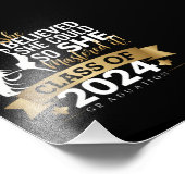 彼女信じは2024年にそれをマスターすることができた フォトプリント            (角)