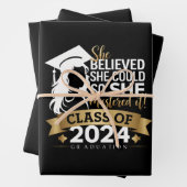 彼女信じは2024年にそれをマスターすることができた ラッピングペーパーシート (インサイチュ)