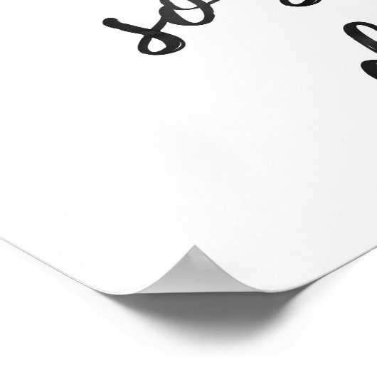 彼女信じは、壁の芸術を行うことができた ポスター (角)