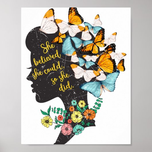 彼女信じは、彼女がシャツのフェミニストをするように出来た ポスター (正面)