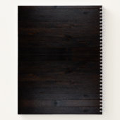 彼女信じは、自然の髪を彼女が行うことができた ノートブック (裏面)