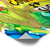 彼女信じラビティドウォールアートプリント ポスター (角)