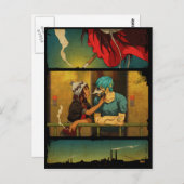 彼女吹は私のアンプ ポストカード (正面/裏面)