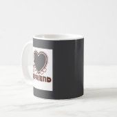 彼女大好き コーヒーマグカップ (正面左)
