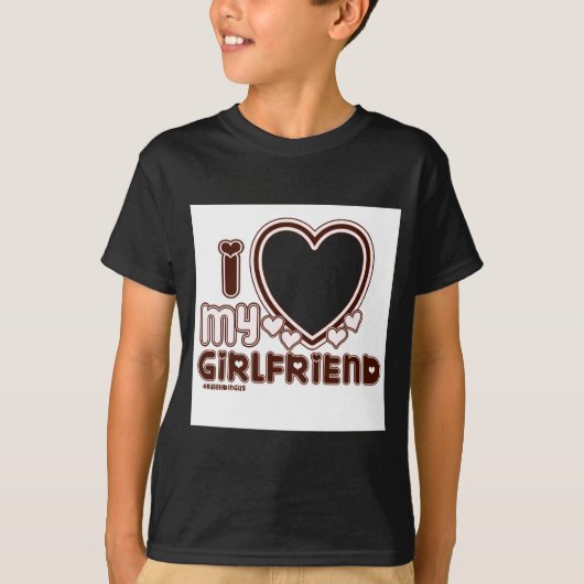 彼女大好き Tシャツ (正面)