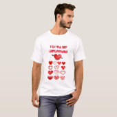 彼女大好きTシャツ Tシャツ (正面フル)