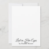 「彼女失ったの目に」スケッチカード シーズンカード (裏面)