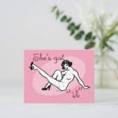 彼女得だ ポストカード (スタンド正面)