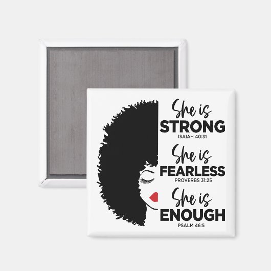 彼女感動的は四角い磁石だ マグネット (正面/裏面)