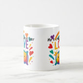 彼女熱狂するについて コーヒーマグカップ (中央)