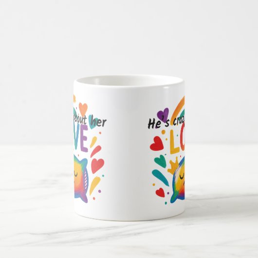 彼女熱狂するについて コーヒーマグカップ (中央)