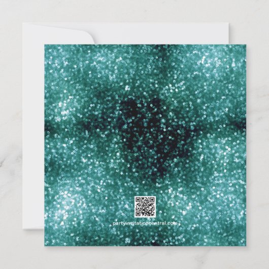 彼女王室ののプリンセス誕生日パーティー 招待状 (裏面)