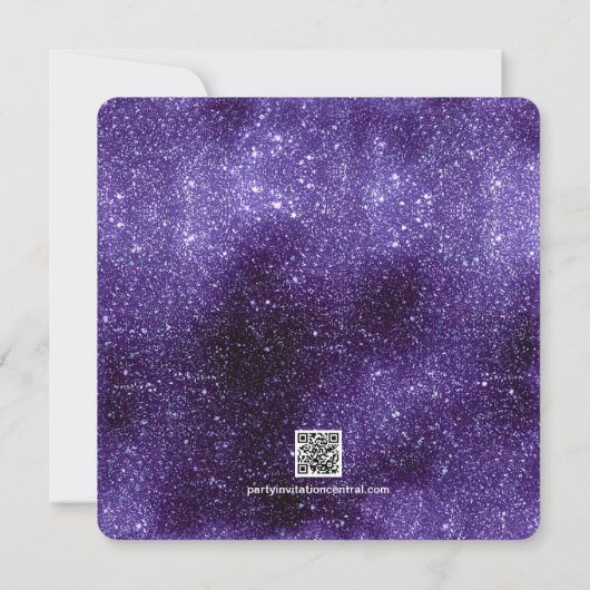 彼女王室ののプリンセス誕生日パーティー 招待状 (裏面)