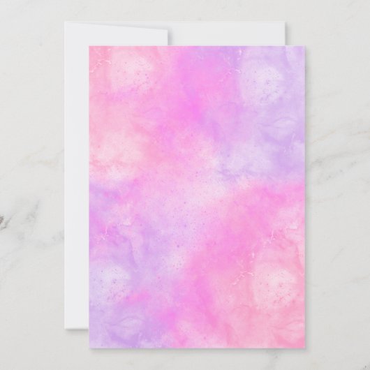 彼女王室のの誕生日招待状テンプレート 招待状 (裏面)