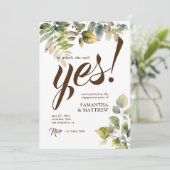 彼女素朴はYes婚約パーティと言った 招待状 (スタンド正面)