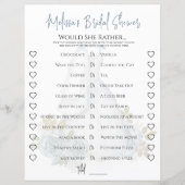 彼女結婚はむしろブライダルシャワーゲームフローラ (正面)