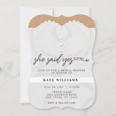 彼女結婚はYesブライダルシャワーと言った 招待状 (正面)