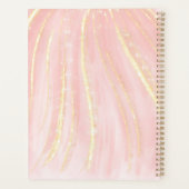 彼女葉は少し輝く贅沢パーソナライズされた プランナー手帳 (裏面)