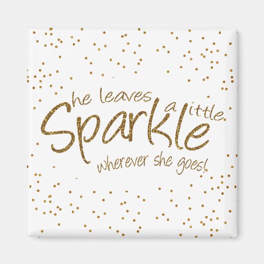 彼女葉は少し輝く マグネット (正面)