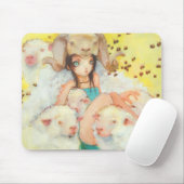 彼女蜂のぶつかるマウスパッド マウスパッド (マウス)