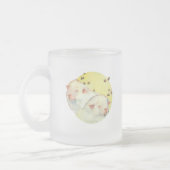 彼女蜂のぶつかるマグ フロストグラスマグカップ (左)