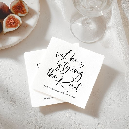 彼女、ついに結婚式！　ブライズシャワー スタンダードカクテルナプキン