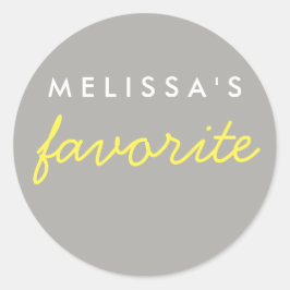 「彼女」のおやつお気に入りの ラウンドシール