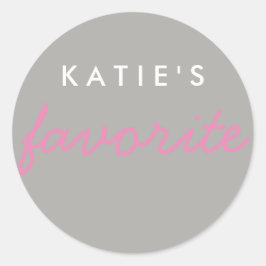 「彼女」のおやつお気に入りの ラウンドシール