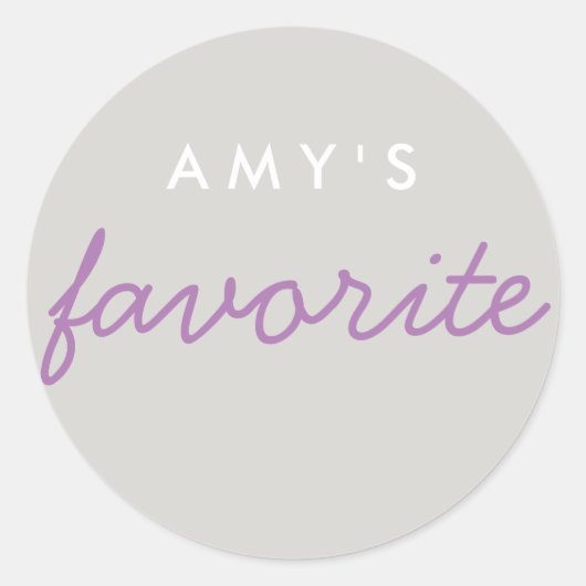 「彼女」のおやつお気に入りの ラウンドシール (正面)