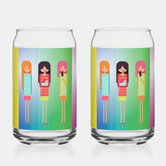 彼女 ガラス缶 (裏面)