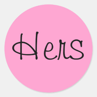 彼女 ラウンドシール