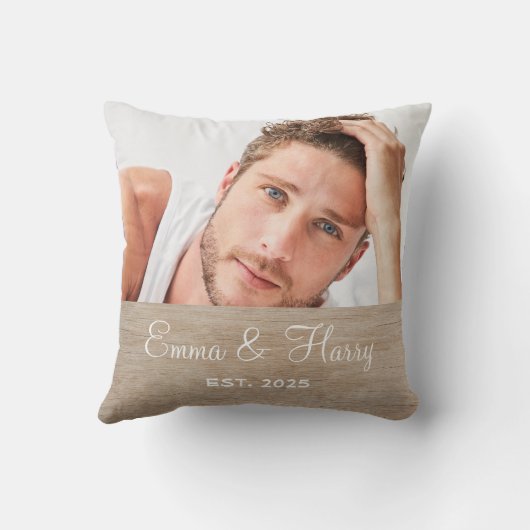 彼女/妻のためのオリジナル名のクッション クッション (裏面)