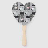 彼女、彼とアイボリーファン ハンドファン (正面)