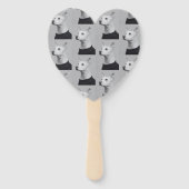 彼女、彼とアイボリーファン ハンドファン (裏面)