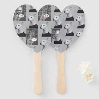 彼女、彼とアイボリーファン ハンドファン