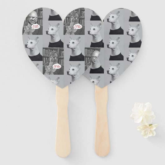 彼女、彼とアイボリーファン ハンドファン (正面&裏面)