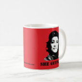 彼女Guevara コーヒーマグカップ (正面右)