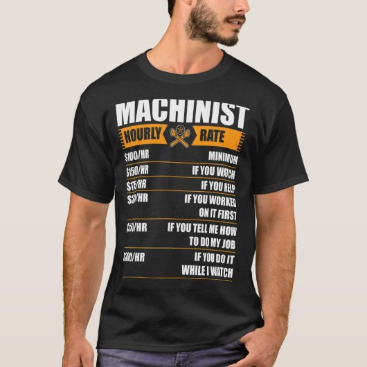 彼女M8のCnc 2までG84機械工 Tシャツ (正面)