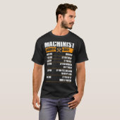 彼女M8のCnc 2までG84機械工 Tシャツ (正面フル)