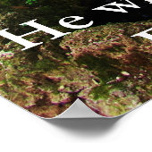 彼学は教え. – エチオピア諺 ポスター (角)