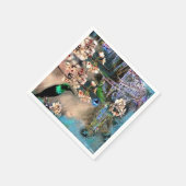 彼岸と妖精の鳥 スタンダードカクテルナプキン (角)