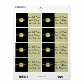 彼岸の土星 ラベル (フルシート)