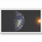 彼岸の地球。 シール (正面)