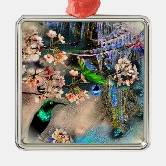 彼岸の鳥 メタルオーナメント (正面)