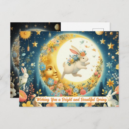 彼岸ユーフォリアブライトと美しい春 ポストカード (正面/裏面)