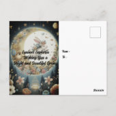 彼岸ユーフォリアブライトと美しい春 ポストカード (裏面)