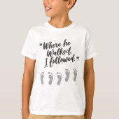 彼後を追の足音は Tシャツ (正面)