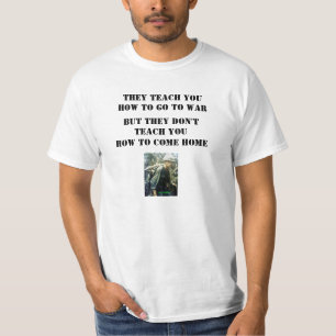 彼教えらは戦争へ行く方法を知っている Tシャツ