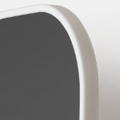 彼最高ののギフトシックなスクリプト名のクール迷彩柄プリント ピックルボールラケット (左詳細)