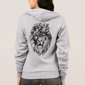 彼最高のはLEOと同じの人だ パーカ (裏面)